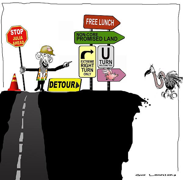 extreme right turn